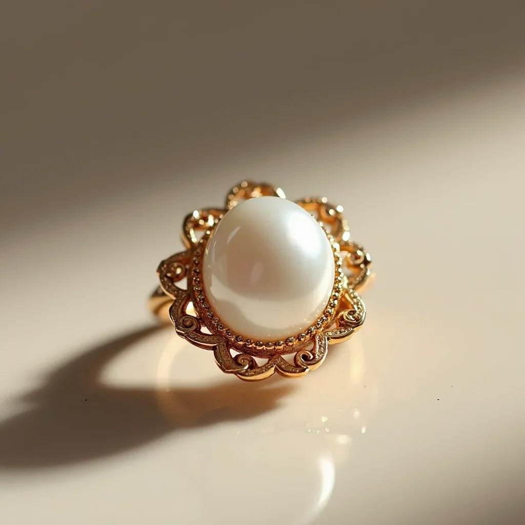 Baroque Pearl Ring - Baroque Pearl Ring A Guide to Timeless Charm and Style